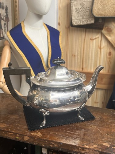Antique silver plated footed - antique,