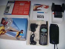 NOKIA 1611 GSM 1996 ORIGINALE ESEMPLARE UNICO UNLOCKED+ SCATOLA BATTERIA TESTATA