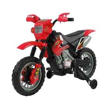 6V Kids Electric Motorbike Motorcycle Ride On for 3-6 Years Red