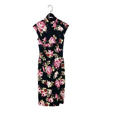 Karen Millen Navy Pink Rose