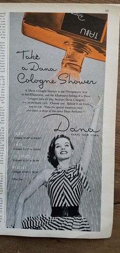 1952 vintage dana - dana, tabu