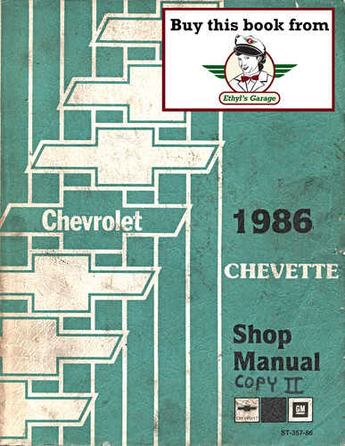 1986 chevrolet chevette chevy - chevrolet,
