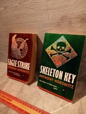 Skeleton Key & Eagle Strike By Anthony Horowitz Paperback Book Alex Rider