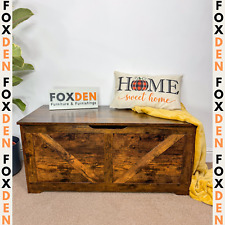 Large Rustic Storage Chest