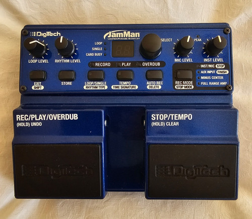 Digitech jamman looper phrase - digitech, looper/phrase