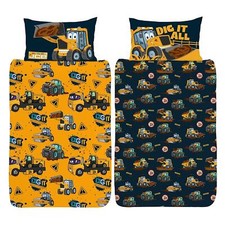 JCB Dig It Toddler Duvet Cover