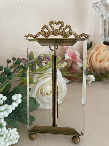 Vintage brass photo frame - vintage,