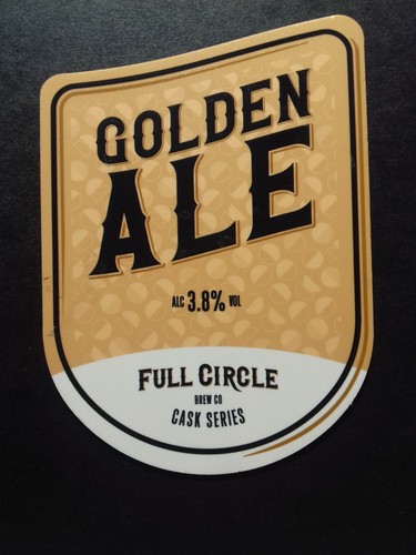 Full circle brewery hand - hand, pump