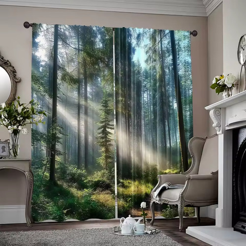 Window curtains polyester - window,