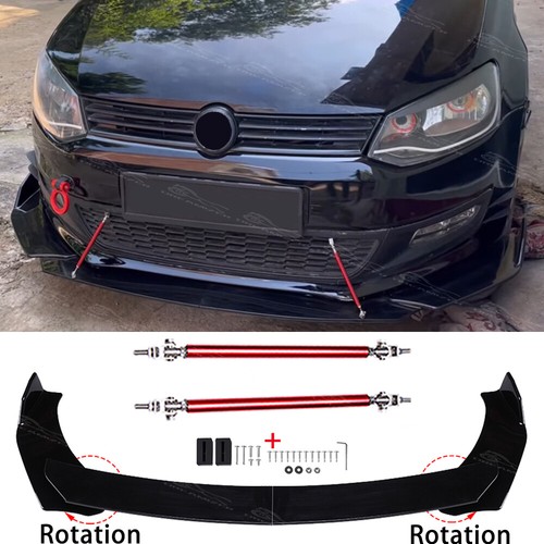 Gloss front bumper spoiler - front,