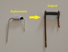 CREDA Heater replacement Thermal Link Fuse (blue / yellow / red)