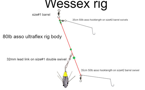 Wessex rigs sea - x , fishing