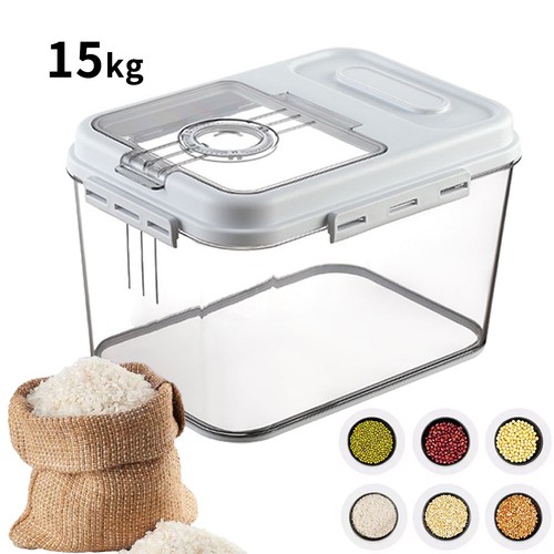 Large kitchen dry food storage - food,