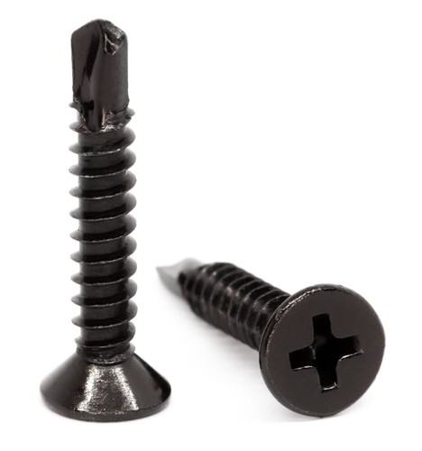 Black self drilling - black,