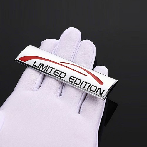 Limited edition logo car - 3d,