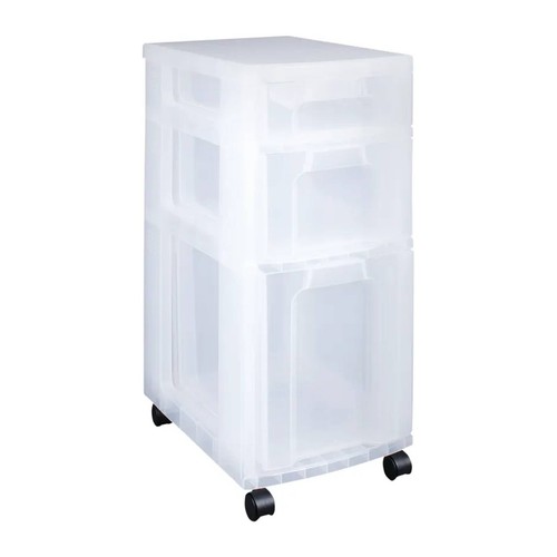 Really useful clear drawers - really, 3