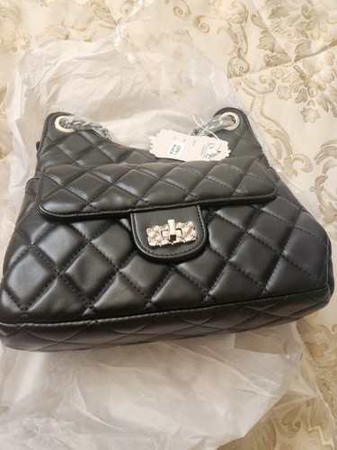 Lydc london black quilted faux - lydc,