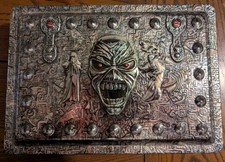 Iron Maiden Eddie's Archive CD Box Set Collectors Tin Display 2002 COMPLETE
