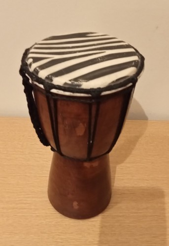 Wooden djembe drum - djembe, 10"