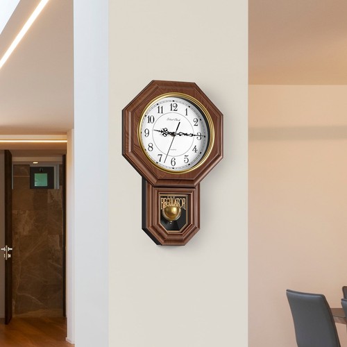 Vintage pendulum wall - vintage, clock