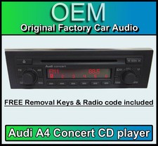 Audi A4 CD player Audi Concert