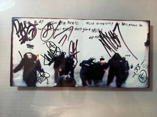 Slipknot signed autograph - signed, cd