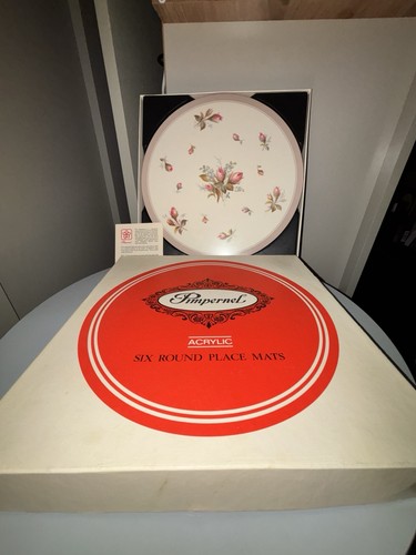 Round place mats pimpernel - 6,