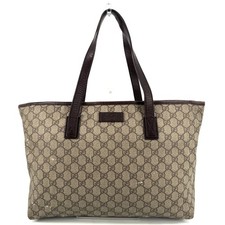 GUCCI GG Supreme PVC Leather Tote Bag Authentic from Japan