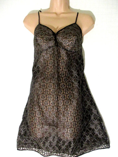 Vintage 1960s 70s brown nylon - vintage, 1960s,70s