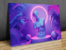 Aphrodite cosmetic product presentation canvas print art framed or print only  