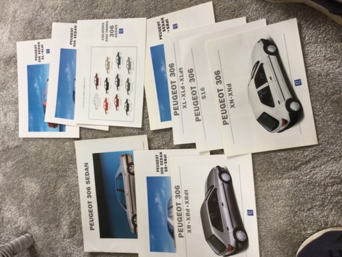 Peugeot 306 seden brochure - 306, and