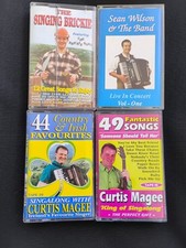 Irish Country Music Cassette Tape Bundle Curtis Magee ,Sean Wilson ,Conor McKay