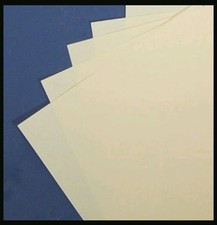 5x A4 CERTIFICATE CERTIFICATES PAPER WATERMARK 100GSM CREAM SMOOTH FINISH