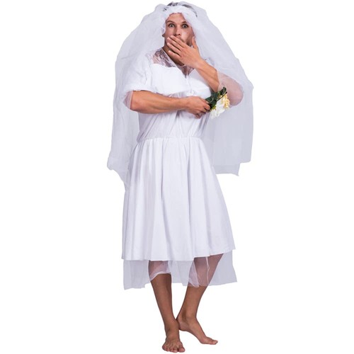 Mens hen party bride drag - party,