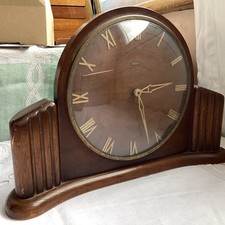 Mid Century Mantel Clock