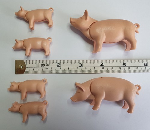 Playmobil pigs piglets - piglets, 6