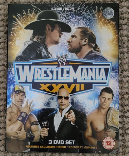 Wrestling dvd wrestlemania - wrestlemania, 27