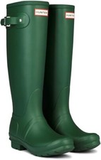 Hunter Green Wellies Tall