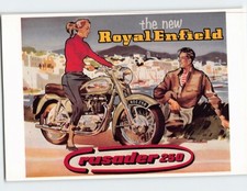 Postcard Royal Enfield Crusader 250