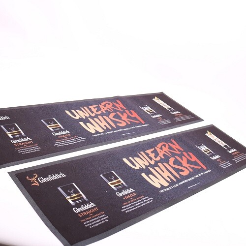 Glenfiddich whisky rubber - whisky,