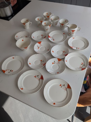 1930s tams ware tea - 1930s, set