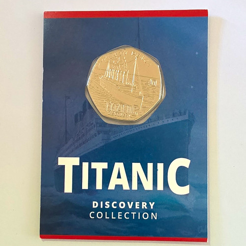 Guernsey 2025 50p - , "titanic