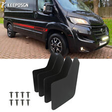 4pc Mud Flaps Splash Guards Mudguard For Peugeot Boxer Fiat Ducato Citroen Relay