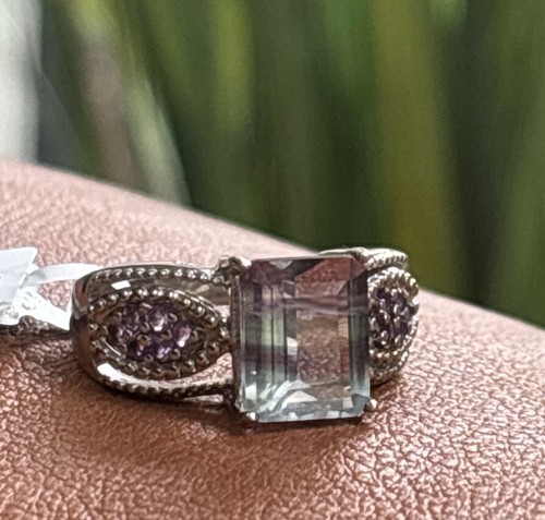 Bnwt zebra fluorite - fluorite, &