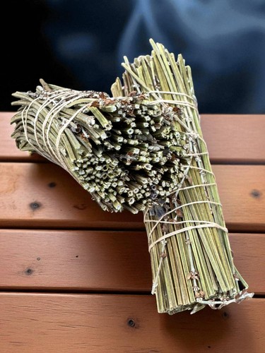 Two lavender smudge - two,