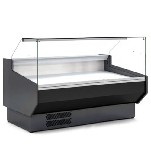 Meat serve over flat glass - meat,