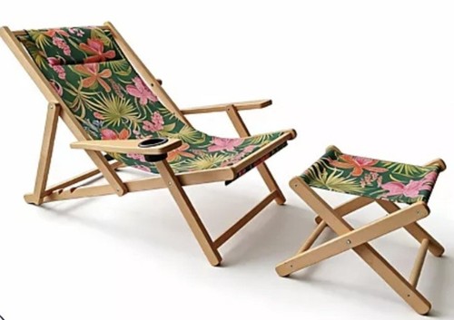 Garden deck chair adjustable - deck,