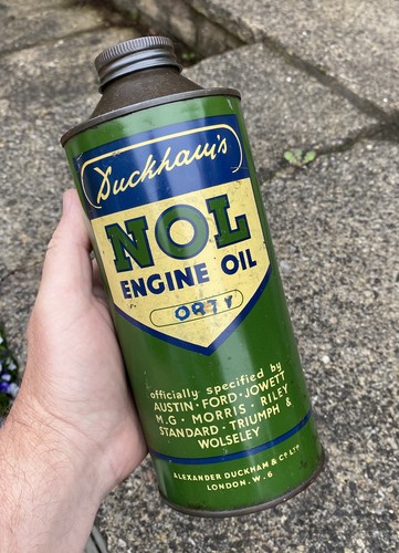 Vintage duckhams nol engine - vintage,
