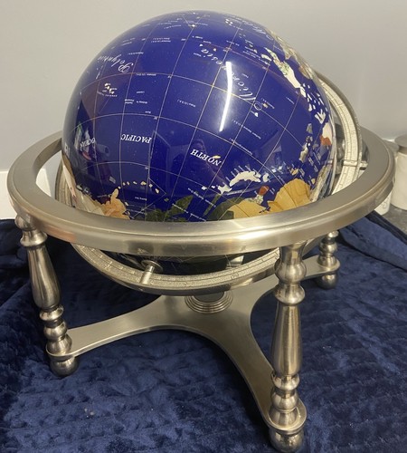 Gemstone world globe - world,