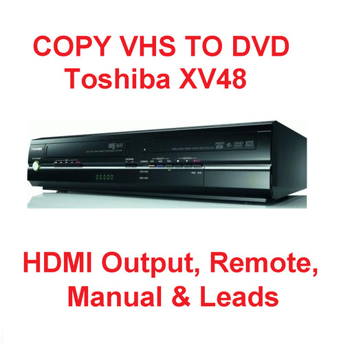 Toshiba dvd recorder copy vhs - copy,